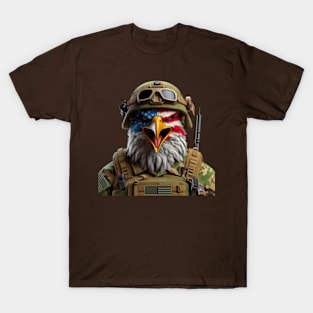 Patriot Eagle by focusln T-Shirt